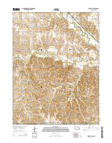 Fairbury SW 2014 topographic map thumbnail