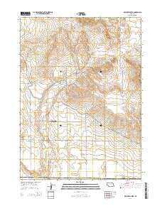Dry Sheep Creek 2014 topographic map thumbnail