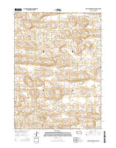 Dismal River Ranch NW 2014 topographic map thumbnail