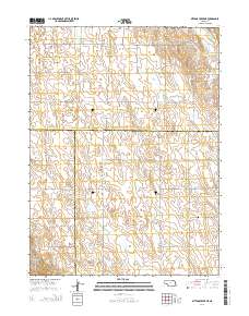 Dittons Creek NE 2014 topographic map thumbnail