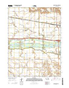 Elm Creek West 2014 topographic map thumbnail