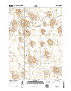 Emmet SW 2014 topographic map thumbnail