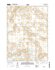 Ell Lake 2014 topographic map thumbnail