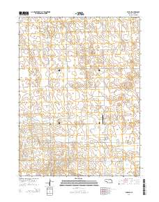 Elsie NE 2014 topographic map thumbnail