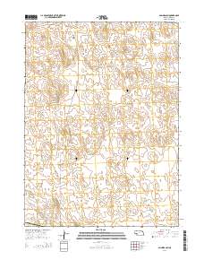 Glinn Ranch 2014 topographic map thumbnail
