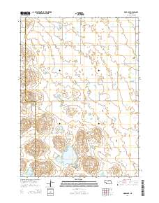 Dora Lake 2014 topographic map thumbnail