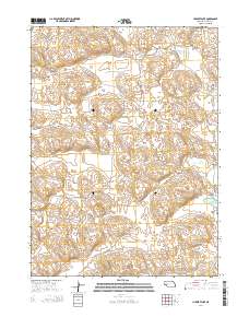 Hulbert Lake 2014 topographic map thumbnail
