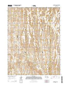 Guide Rock NE 2014 topographic map thumbnail