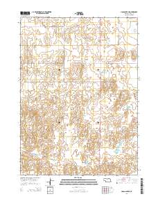 Hagan Lake NE 2014 topographic map thumbnail