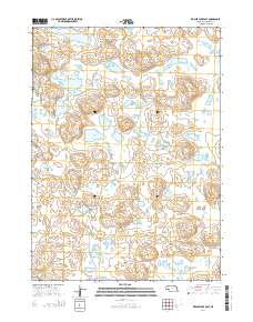 Krause Lake East 2014 topographic map thumbnail