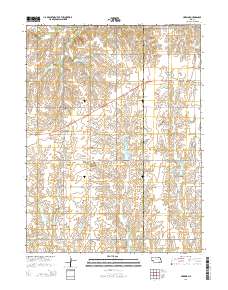 Harbine 2014 topographic map thumbnail