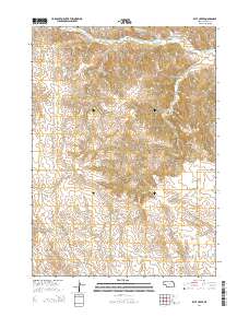 Kyle Creek 2014 topographic map thumbnail
