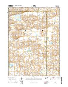 Lena 2014 topographic map thumbnail