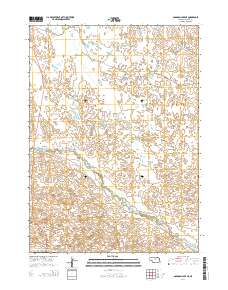 Goldman Lake NE 2014 topographic map thumbnail