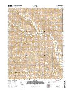 Howe SW 2014 topographic map thumbnail