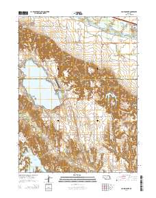 Johnson Lake 2014 topographic map thumbnail