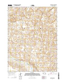Gusher Spring 2014 topographic map thumbnail