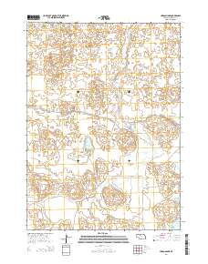 Hudson Lake 2014 topographic map thumbnail