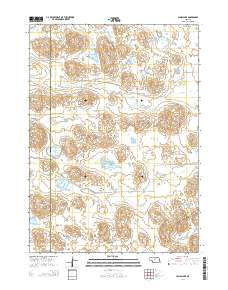 Lambs Lake 2014 topographic map thumbnail