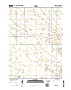Lambs Lake NE 2014 topographic map thumbnail
