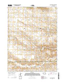 Lone Pine Butte 2014 topographic map thumbnail