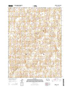 Maxwell NE 2014 topographic map thumbnail