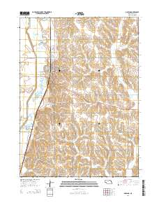 Oakland 2014 topographic map thumbnail