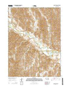 Mason City SW 2014 topographic map thumbnail