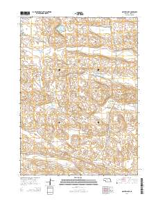 Mayhew Lake 2014 topographic map thumbnail
