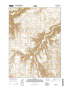 Meek NE 2014 topographic map thumbnail
