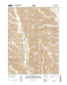 Lindsay SW 2014 topographic map thumbnail