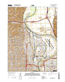 Omaha North 2014 topographic map thumbnail