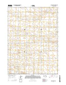 Mud Springs SW 2014 topographic map thumbnail