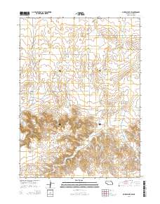 Murray Lake SW 2014 topographic map thumbnail