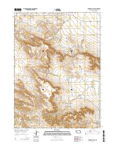 Roubadeau Pass 2014 topographic map thumbnail