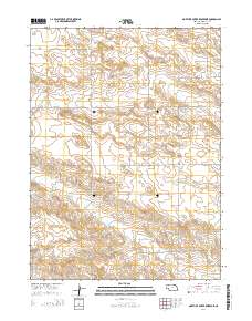 North of Oliver Reservoir 2014 topographic map thumbnail