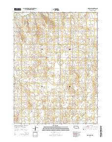Neligh SW 2014 topographic map thumbnail