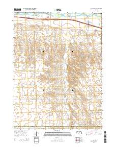 Ogallala SE 2014 topographic map thumbnail