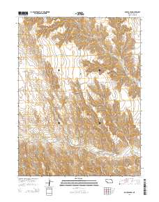 Rock Canyon 2014 topographic map thumbnail