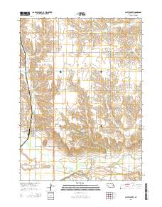 Platte Center 2014 topographic map thumbnail