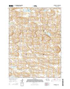 Sevenmile Hill 2014 topographic map thumbnail