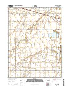 Shelton NE 2014 topographic map thumbnail