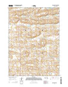 Carrico Lakes 2014 topographic map thumbnail