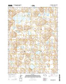 Schoonover Lake 2014 topographic map thumbnail