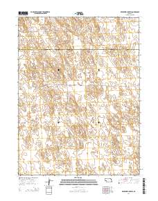 Reservoir Lake SW 2014 topographic map thumbnail