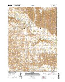 Spalding NW 2014 topographic map thumbnail