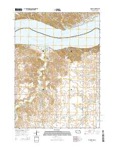 Tabor SE 2014 topographic map thumbnail