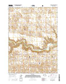 Spring Canyon 2014 topographic map thumbnail