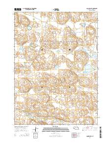 Square Lake 2014 topographic map thumbnail