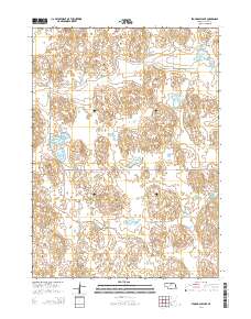Stockdale Lake 2014 topographic map thumbnail